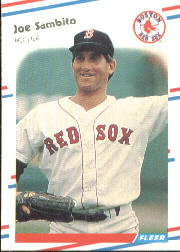 1988 Fleer Baseball Cards      364     Joe Sambito